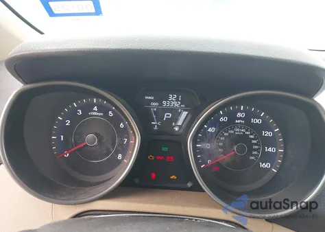 2013 Hyundai Elantra Limited z USA, uszkodzony, nr VIN 5NPDH4AE0DH296013